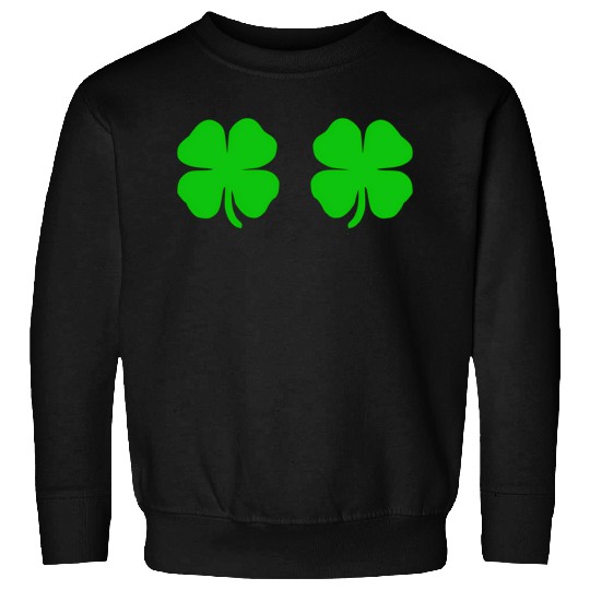Shamrock Boobs St Patrick'S Day Sweatshirts