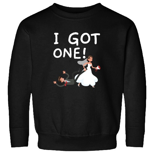 Bride And Groom Wedding Day Marriage Just Married Sweatshirts