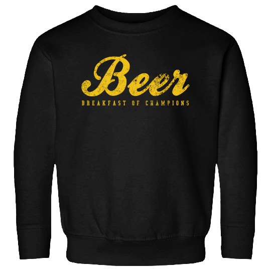 Beer Breakfast Of Champions Inred Sweatshirts