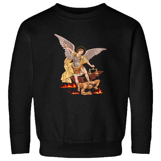 St Michael The Archangel Sweatshirts