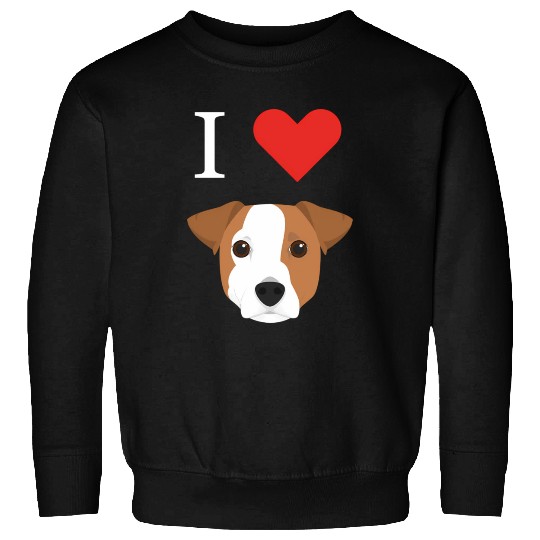 I Love My Jack Russell Dog Sweatshirts