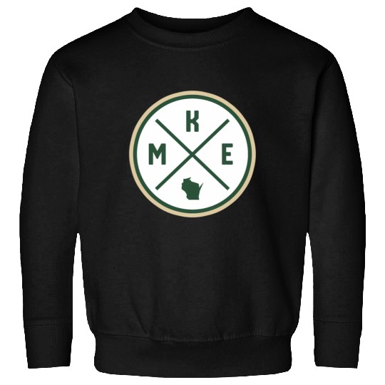 Milwaukee Circle Patch Green Sweatshirts