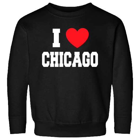 I Love Chicago Sweatshirts