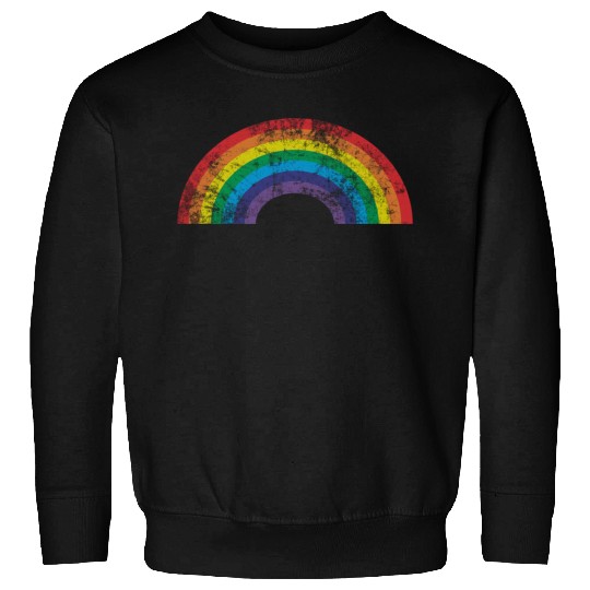 Rainbow 70'S 80'S Style Sweatshirts