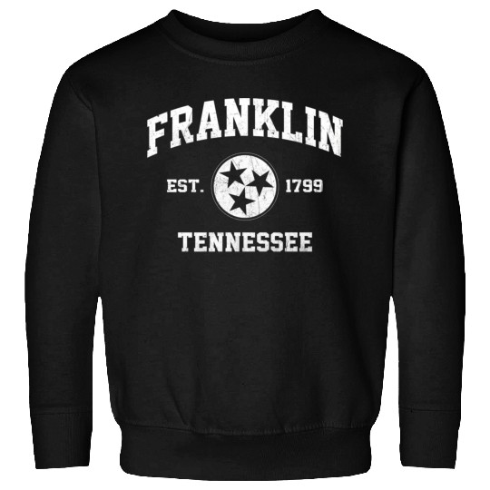 Franklin Tennessee Tn State Athletic Style Sweatshirts