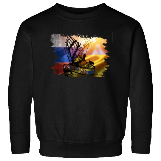 Pray For Ukraine Solidarity Support Ukraine Sweatshirts