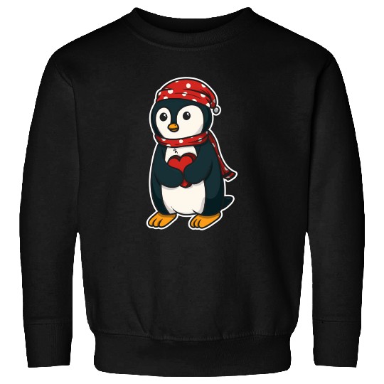 Penguin With Winter For A e Py Sweatshirts