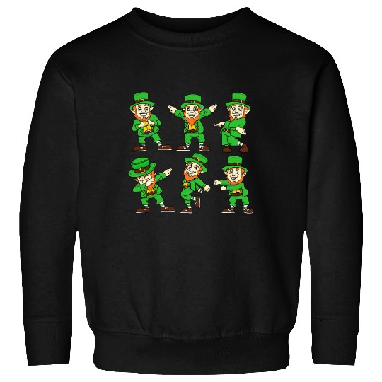 Dancing Leprechauns St Patrick'S Day Sweatshirts