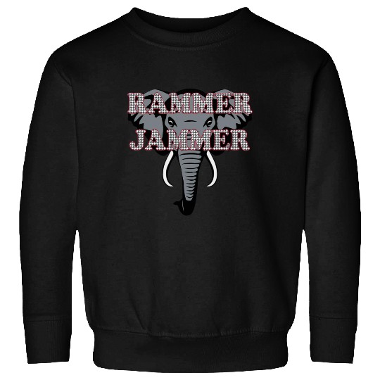 Albm Rammer Jammer Houndstooth Elephant Tide Sweatshirts