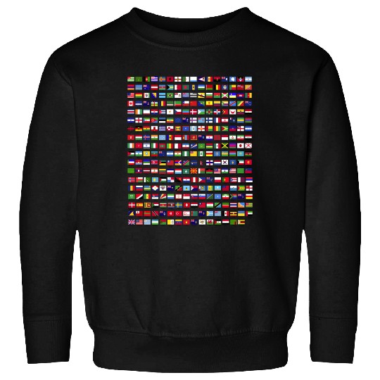 Flags Of The Countries Of The World 287 Flag Sweatshirts