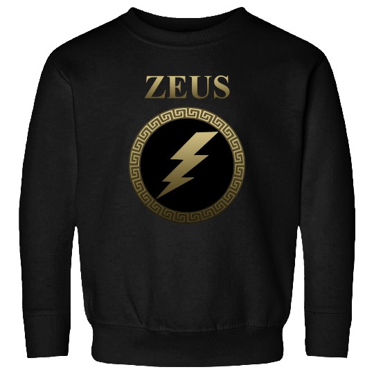 Zeus Ancient Greek God Thunderbolt Sweatshirts