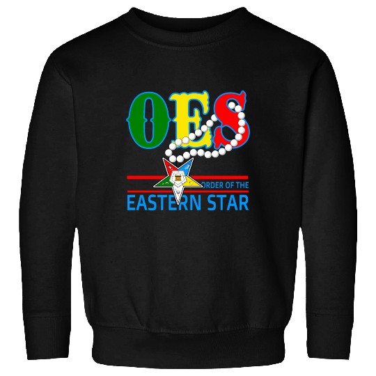 Oes Star Necklace Order Of The Eastern Star Sweatshirts