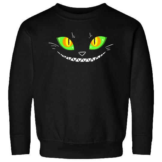 Creepy Cat Face Sweatshirts