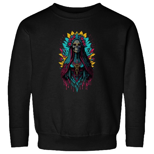 Santa Muerte de Guadalupe Sweatshirts