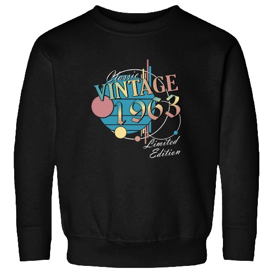 60th birthday 1963 60 er birthday Sweatshirts