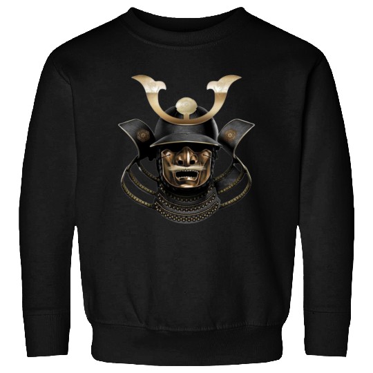 Japanese Samurai Mask Design Sweatshirts