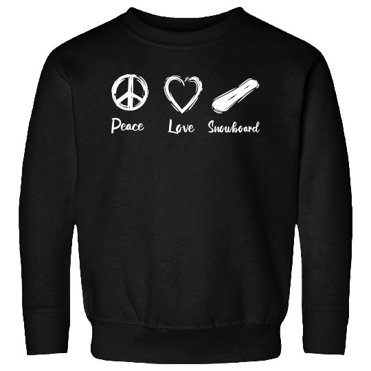 Snowboarding Love Sweatshirts