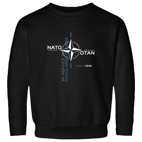 Peace And Freedom Otan Nato Sweatshirts