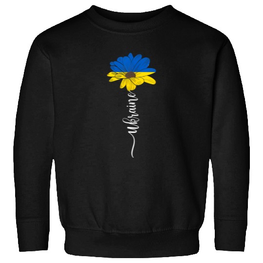 Ukraine Flag Sunflower Ukrainian Support Ukraine Sweatshirts