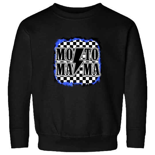 Moto Mama Motocross Racing Dirt Bike Mom Son Race Sweatshirts