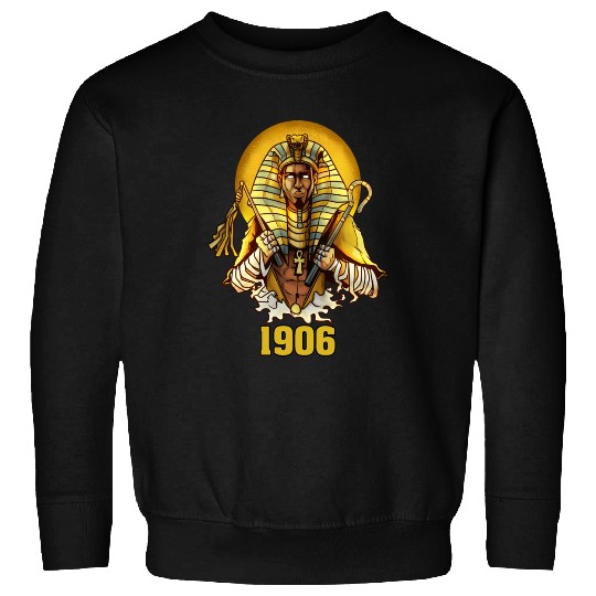 1906 Sphinx Alpha Ace Fraternity Pharoah Sweatshirts