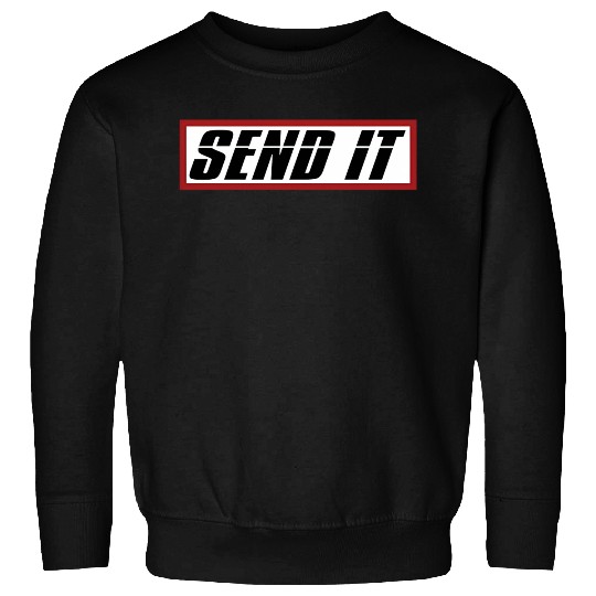 Send It Dirt Bike Bmx Offroad Sweatshirts