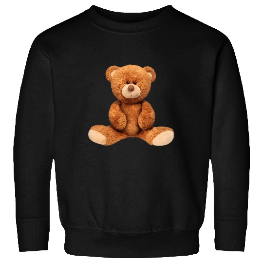 Real Teddy Bear Illustration Sweatshirts