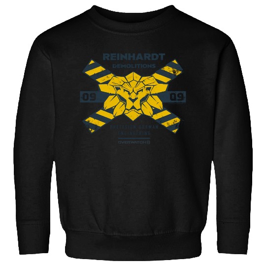 Overwatch 2 Reinhardt Demolitions Icon Logo Sweatshirts