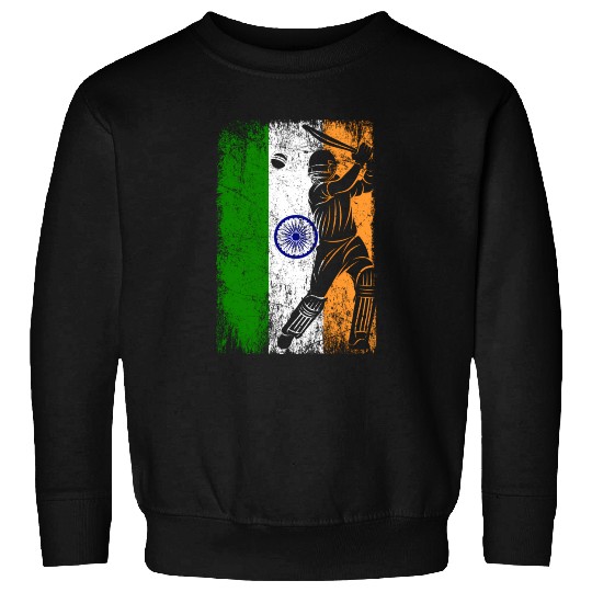 India Flag Indian Cricket Jersey Fan Player Coach Sweatshirts