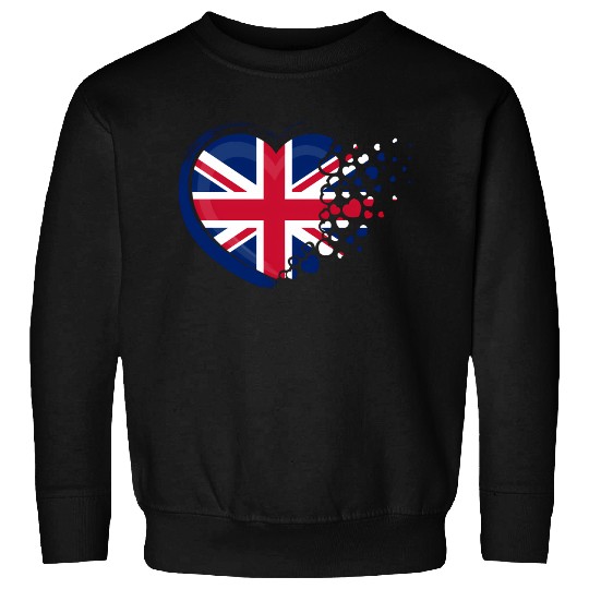 British Union Jac Flag Vintage King'S Coronation U Sweatshirts