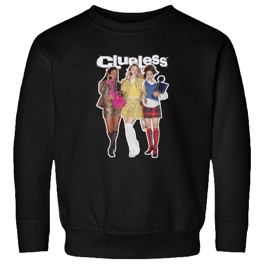 Clueless Bedazzled Logo Sweatshirts