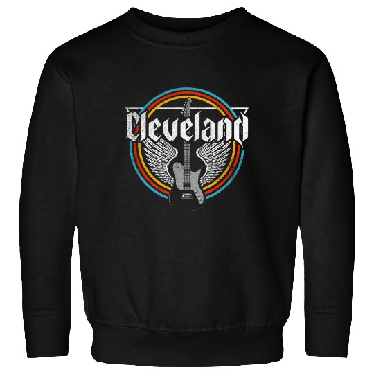 Cleveland Ohio Rock Music Sweatshirts