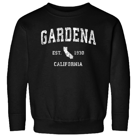 Gardena California Ca Athletic Sports Sweatshirts