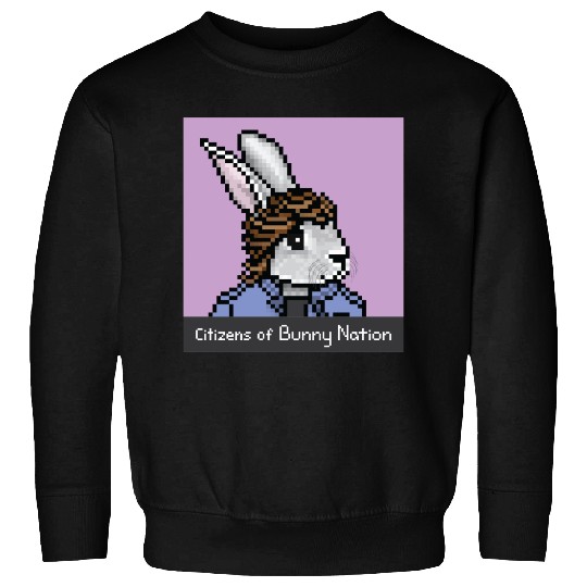 Citizens of Bunny Nation NFT #85 Artwork Sweatshirts