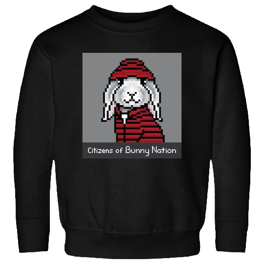Citizens of Bunny Nation NFT #76 Artwork Sweatshirts