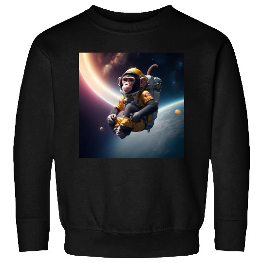 monkey in outerspace Sweatshirts