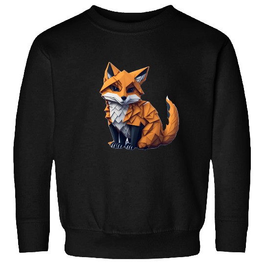 Tangram Fox Sweatshirts