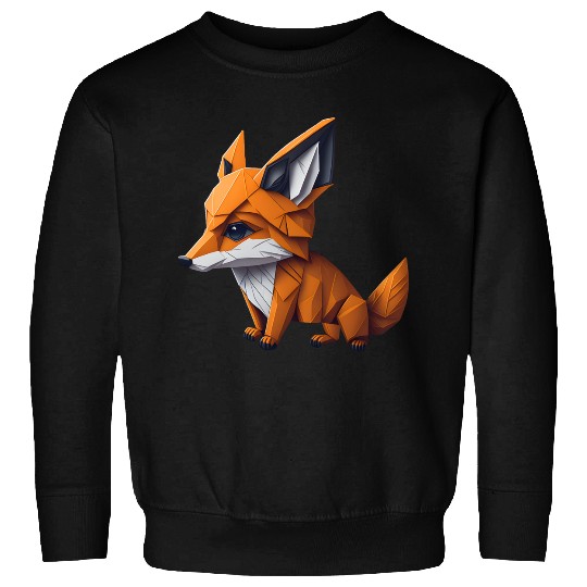 Tangram Fox Sweatshirts