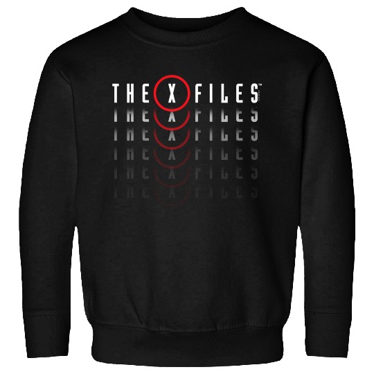 X-Files Repeating Logo Sweatshirts