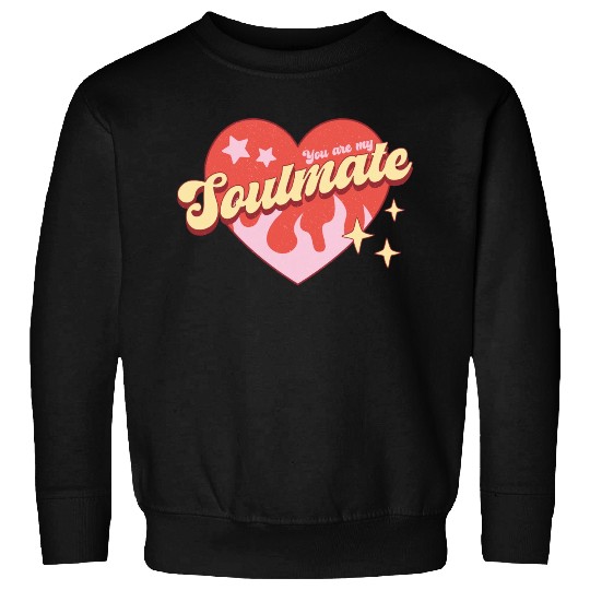 Soulmate heart valentine sublimation trending Sweatshirts