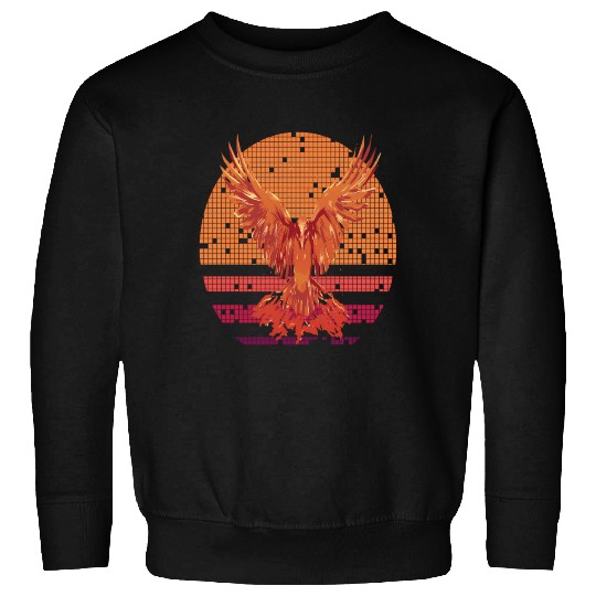 Firebird Fantasy Fire Phoenix Rise From Ashes Sweatshirts