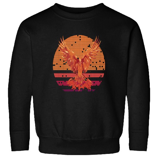 Firebird Fantasy Fire Phoenix Rise From Ashes Sweatshirts