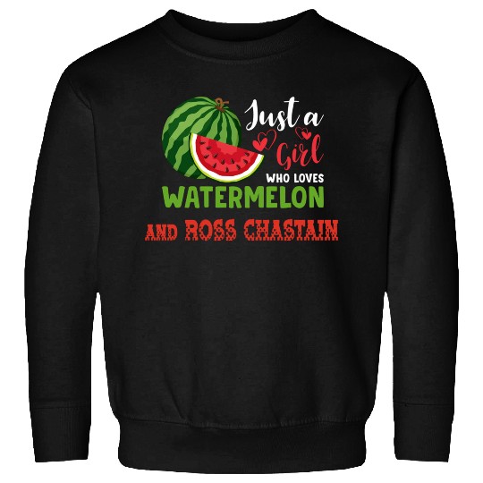 Just A Who Loves Watermelon And Ross Chastain Sweatshirts