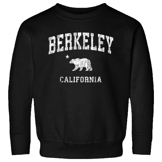 Berkeley California Ca Distressed Sports Sweatshirts