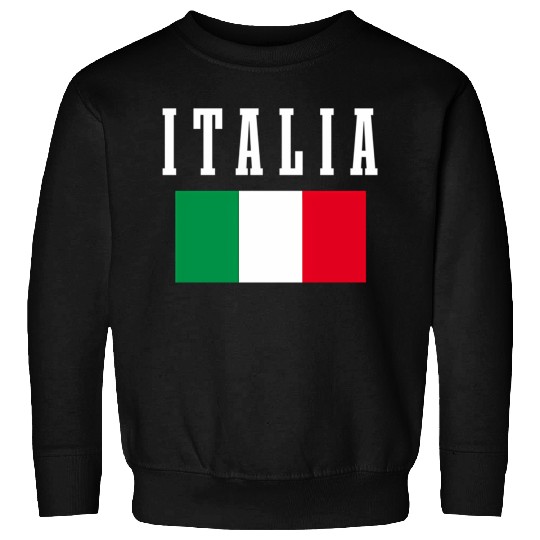 Italia Italian Flag Italy Pride Sweatshirts