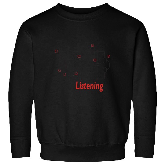 Crystal Radio Design Listening Sweatshirts
