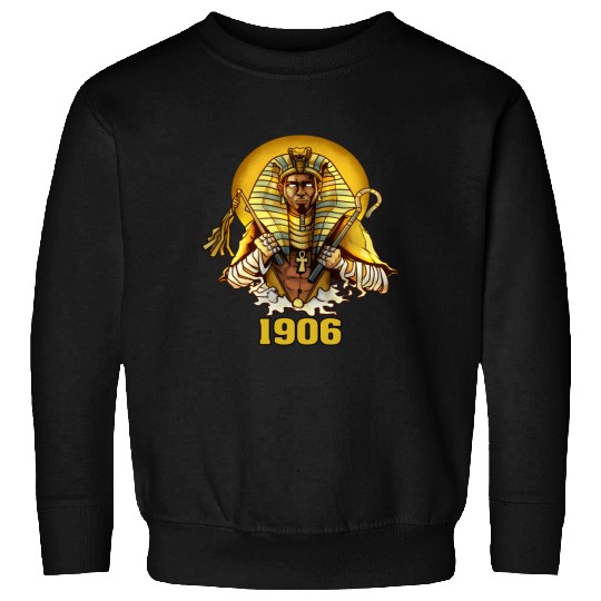 1906 Sphinx Alpha Ace Fraternity Pharoah Sweatshirts