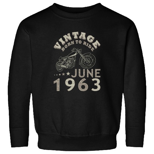 Biker party June 1963 60th anniversary Sweatshirts