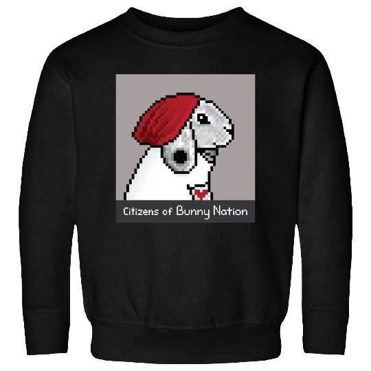 Citizens of Bunny Nation NFT #15 Artwork Sweatshirts