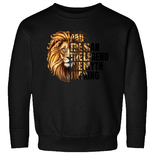 The Man the Legend Lion Sweatshirts